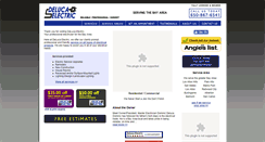 Desktop Screenshot of delucaelectriconline.com